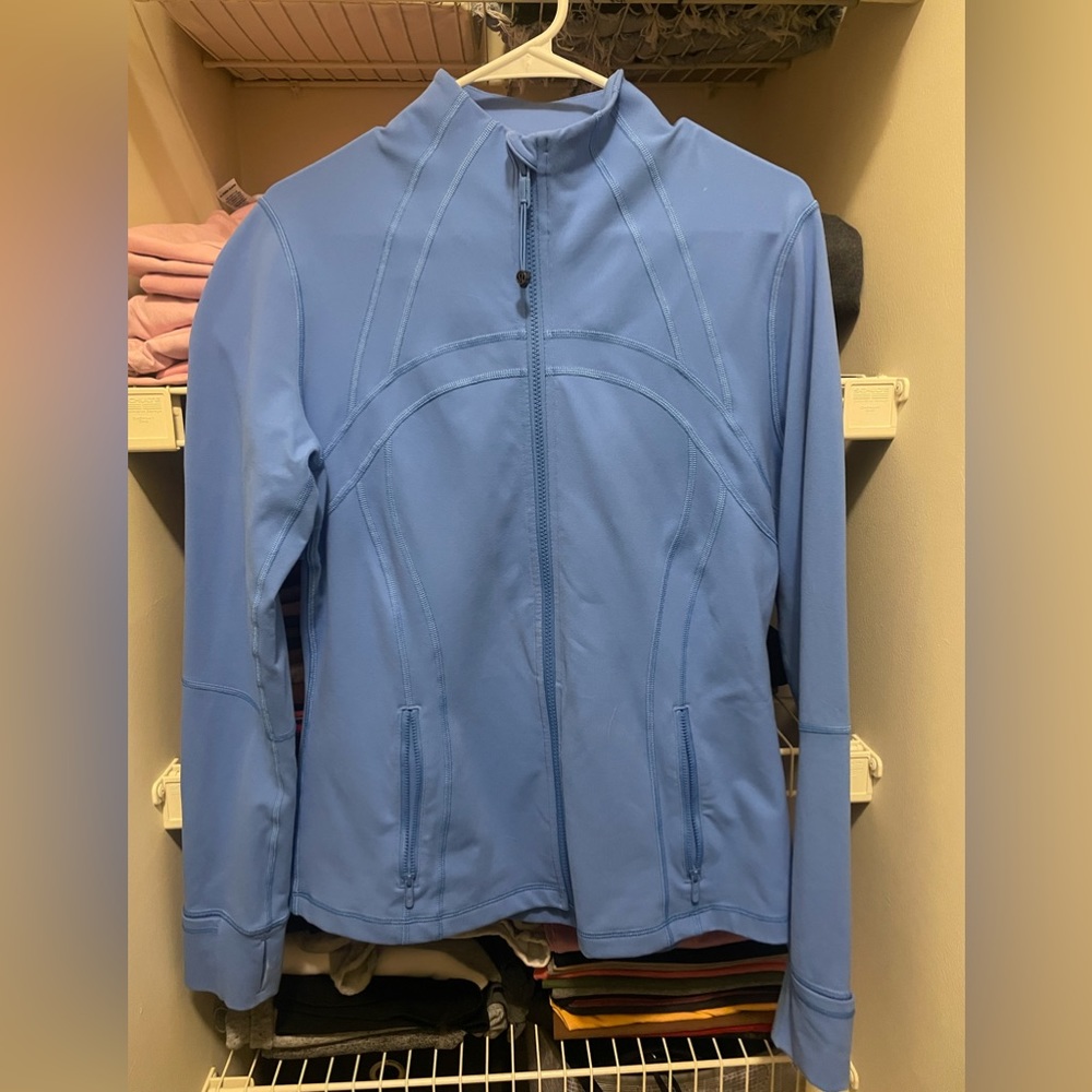 Lululemon Define Jacket in Blue Nile - Size 12